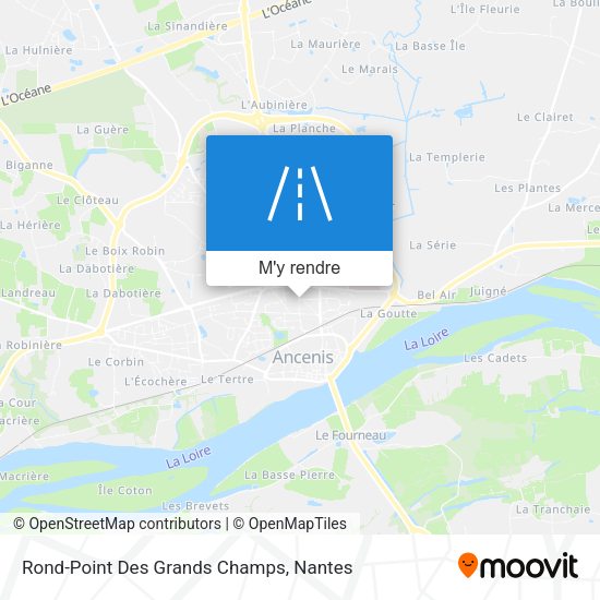 Rond-Point Des Grands Champs plan