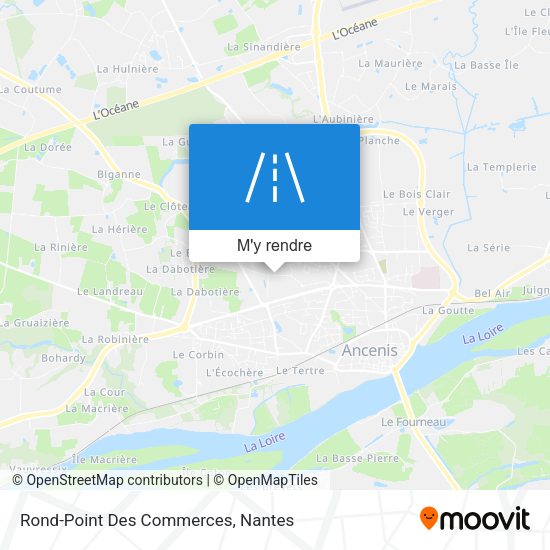Rond-Point Des Commerces plan