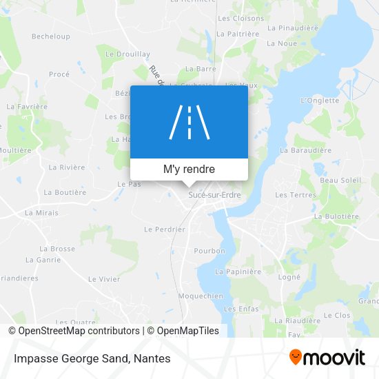 Impasse George Sand plan