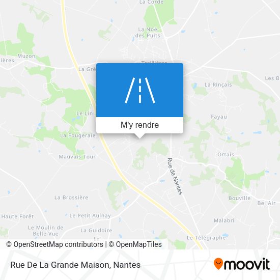 Rue De La Grande Maison plan