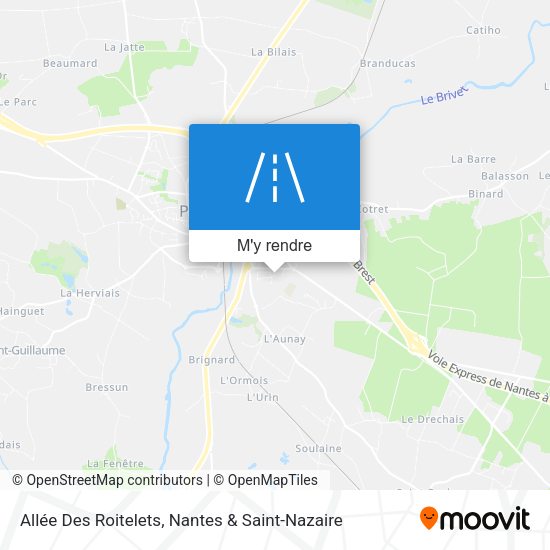 Allée Des Roitelets plan