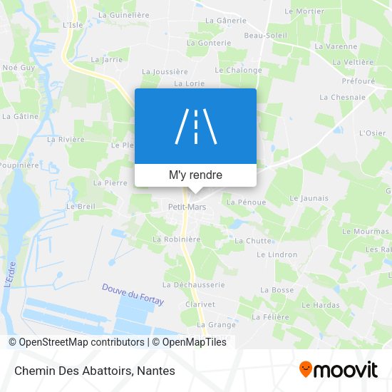 Chemin Des Abattoirs plan