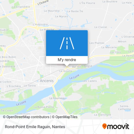 Rond-Point Emile Raguin plan