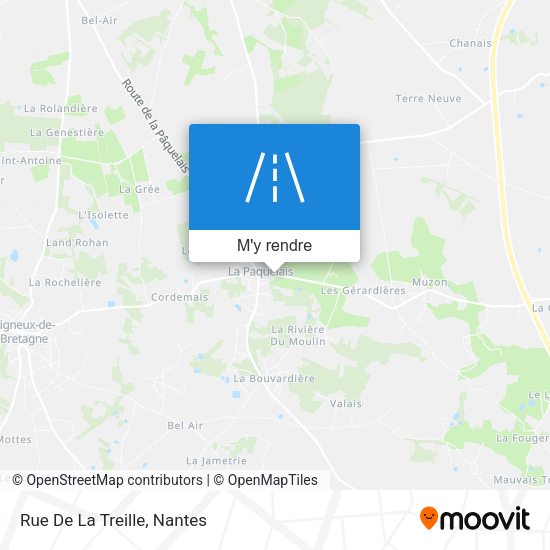 Rue De La Treille plan