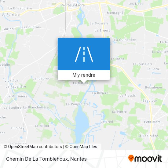 Chemin De La Tomblehoux plan