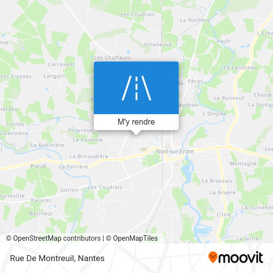 Rue De Montreuil plan