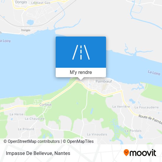 Impasse De Bellevue plan