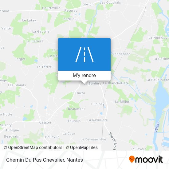 Chemin Du Pas Chevalier plan