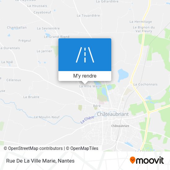 Rue De La Ville Marie plan