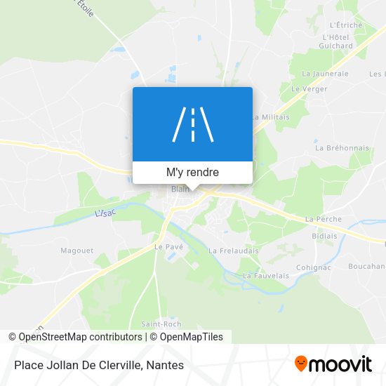 Place Jollan De Clerville plan