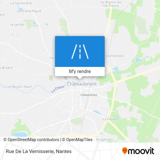 Rue De La Vernisserie plan