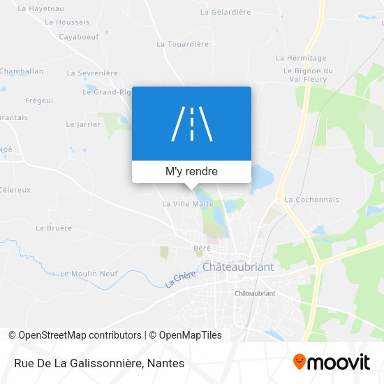 Rue De La Galissonnière plan