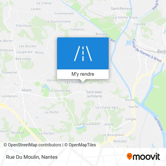 Rue Du Moulin plan