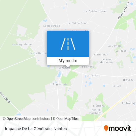 Impasse De La Génétraie plan