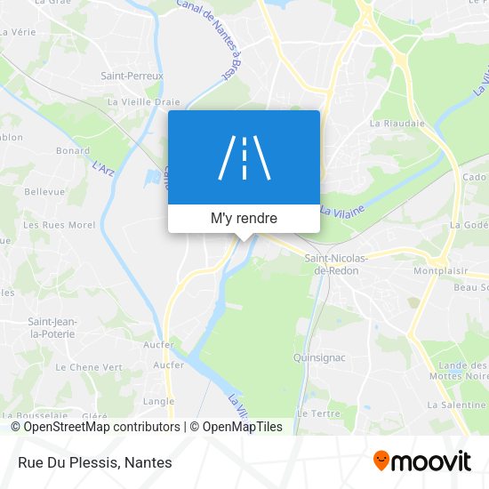 Rue Du Plessis plan