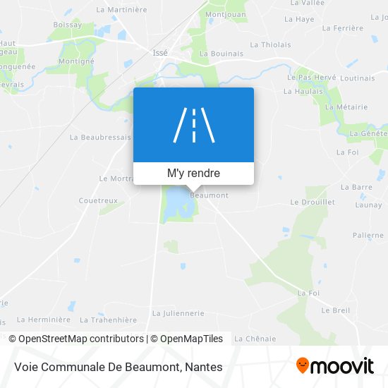 Voie Communale De Beaumont plan