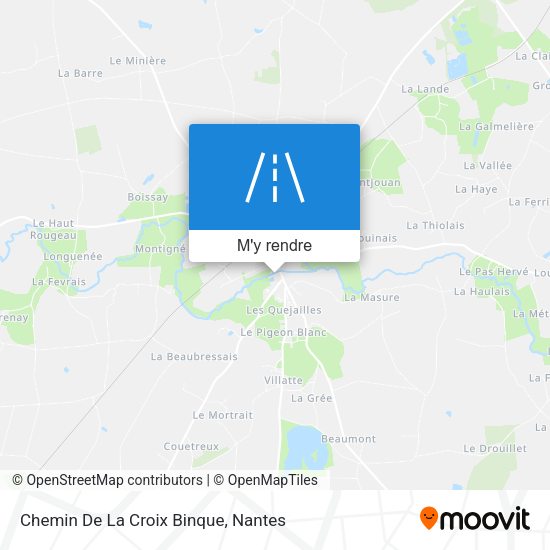 Chemin De La Croix Binque plan