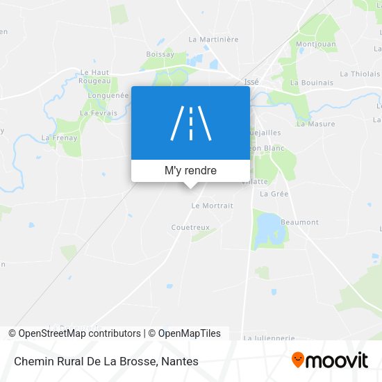 Chemin Rural De La Brosse plan