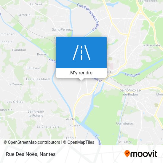 Rue Des Noës plan
