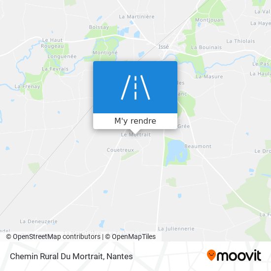 Chemin Rural Du Mortrait plan