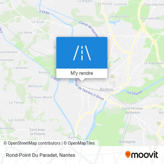 Rond-Point Du Paradet plan
