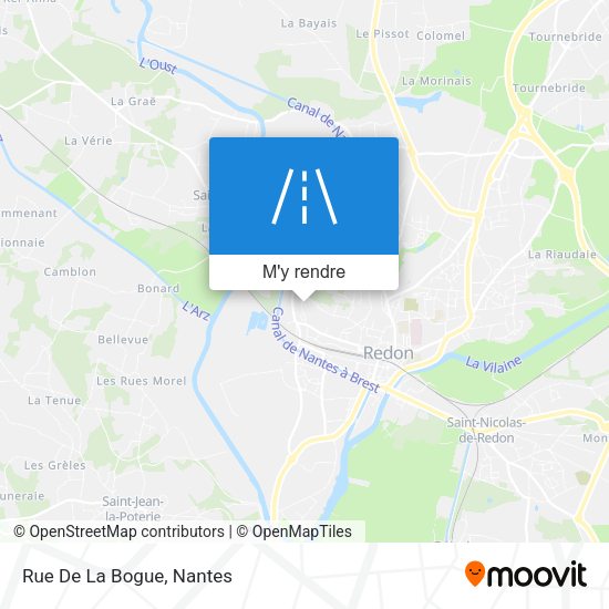 Rue De La Bogue plan