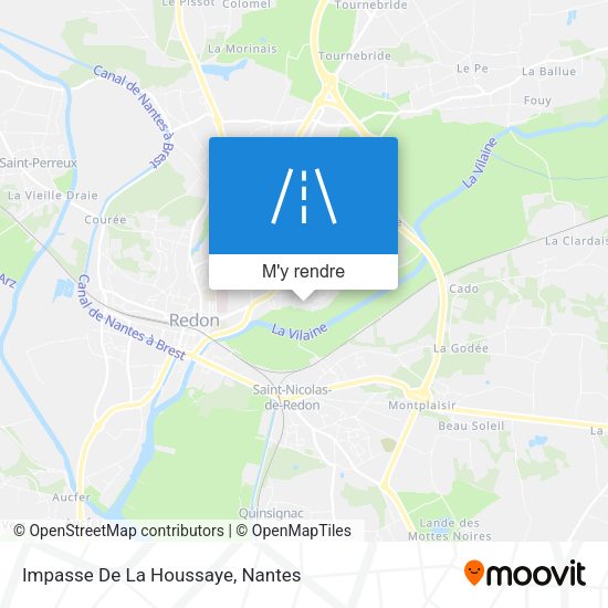 Impasse De La Houssaye plan