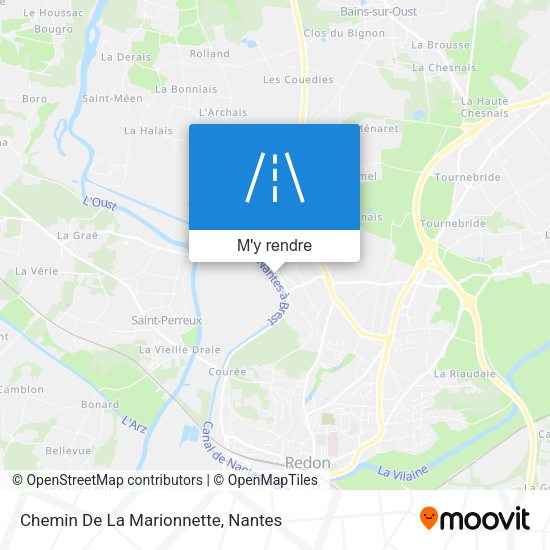 Chemin De La Marionnette plan