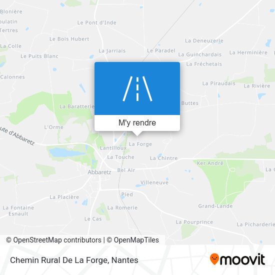 Chemin Rural De La Forge plan