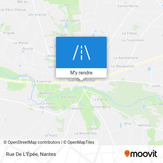 Rue De L’Épée plan