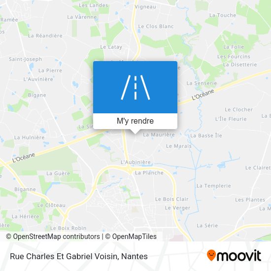 Rue Charles Et Gabriel Voisin plan