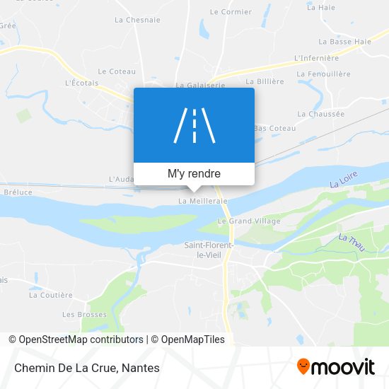 Chemin De La Crue plan