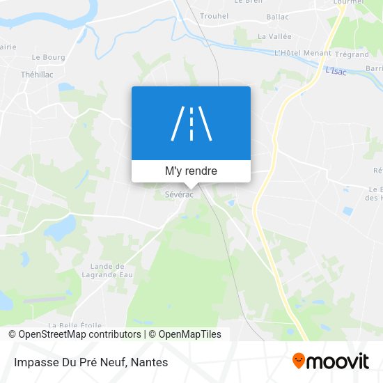 Impasse Du Pré Neuf plan