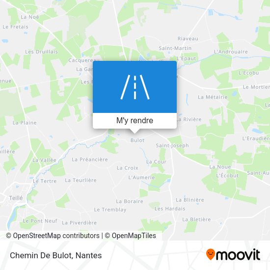 Chemin De Bulot plan