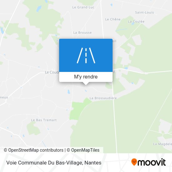 Voie Communale Du Bas-Village plan