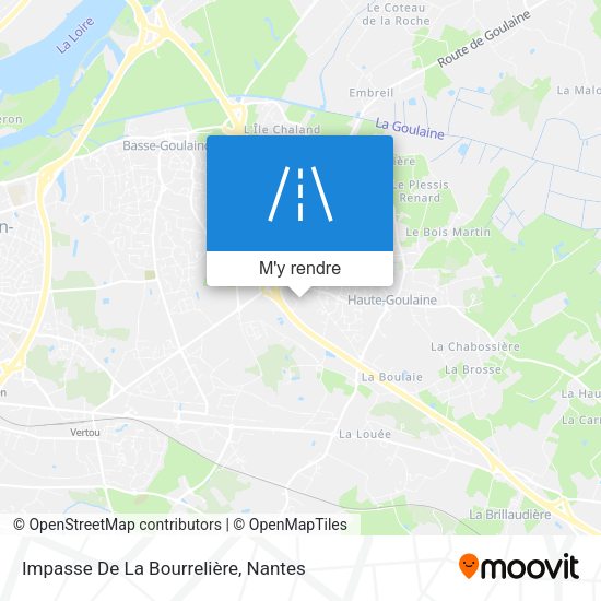 Impasse De La Bourrelière plan