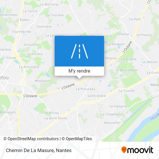 Chemin De La Masure plan