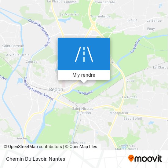 Chemin Du Lavoir plan