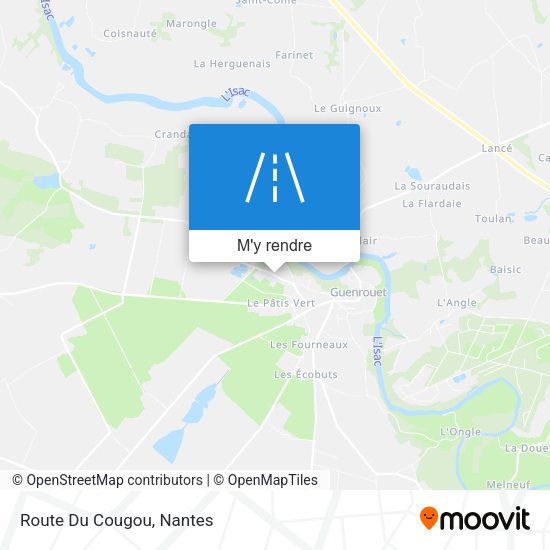 Route Du Cougou plan