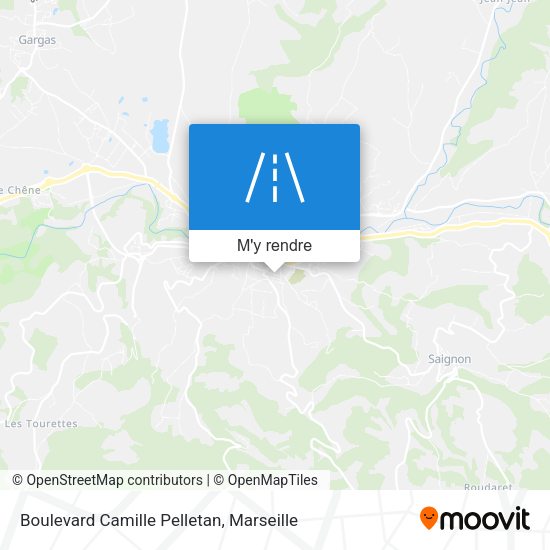 Boulevard Camille Pelletan plan