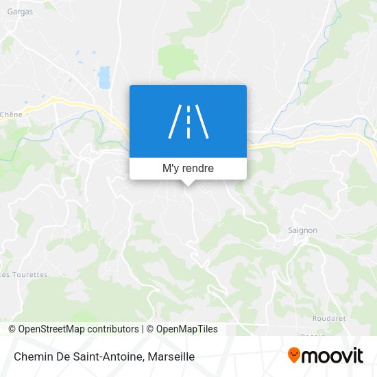 Chemin De Saint-Antoine plan