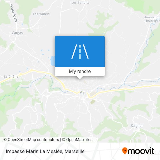 Impasse Marin La Meslée plan