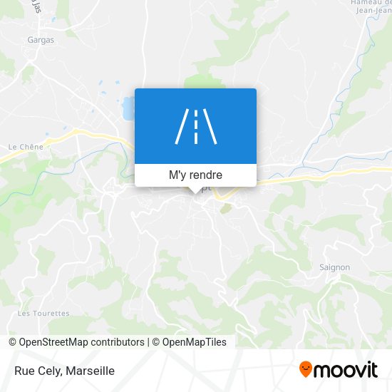 Rue Cely plan