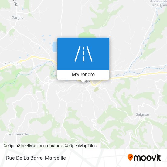 Rue De La Barre plan