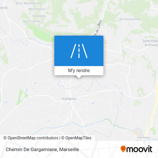 Chemin De Gargamiane plan