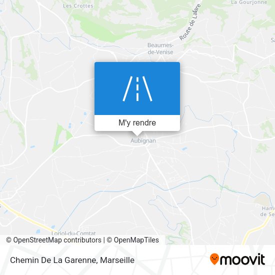 Chemin De La Garenne plan