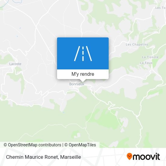 Chemin Maurice Ronet plan