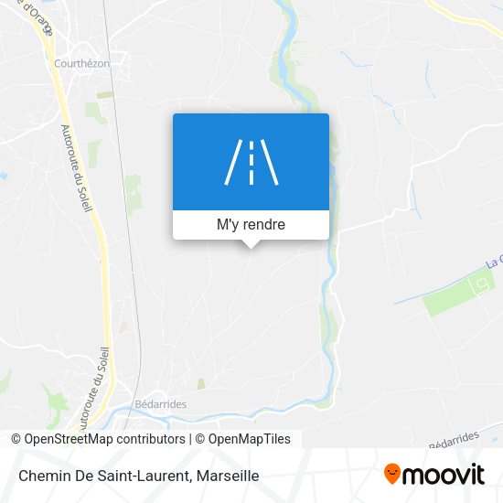 Chemin De Saint-Laurent plan