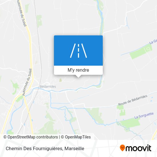 Chemin Des Fourniguières plan