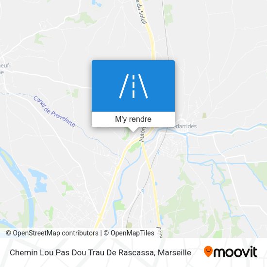 Chemin Lou Pas Dou Trau De Rascassa plan